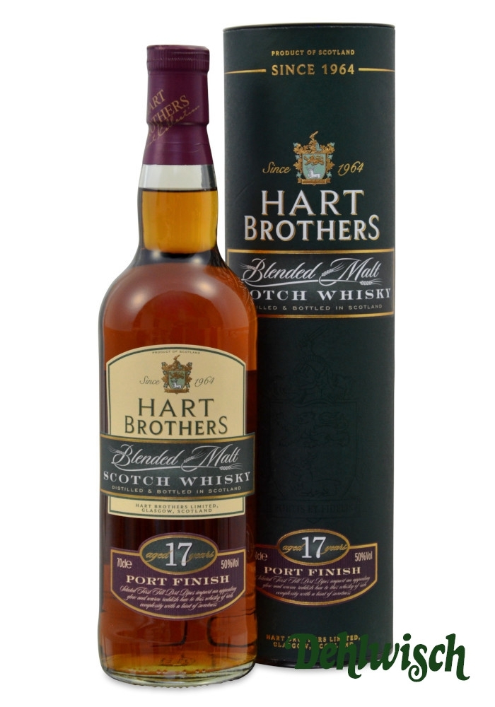 Hart Brothers Pure Malt - Port 17 yrs 50% 0,70l