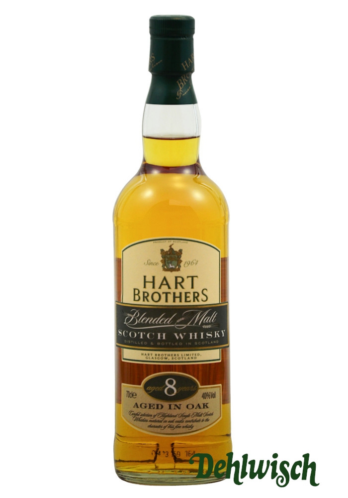 Hart Brothers Pure Malt Whisky 8yrs 40% 0,70l