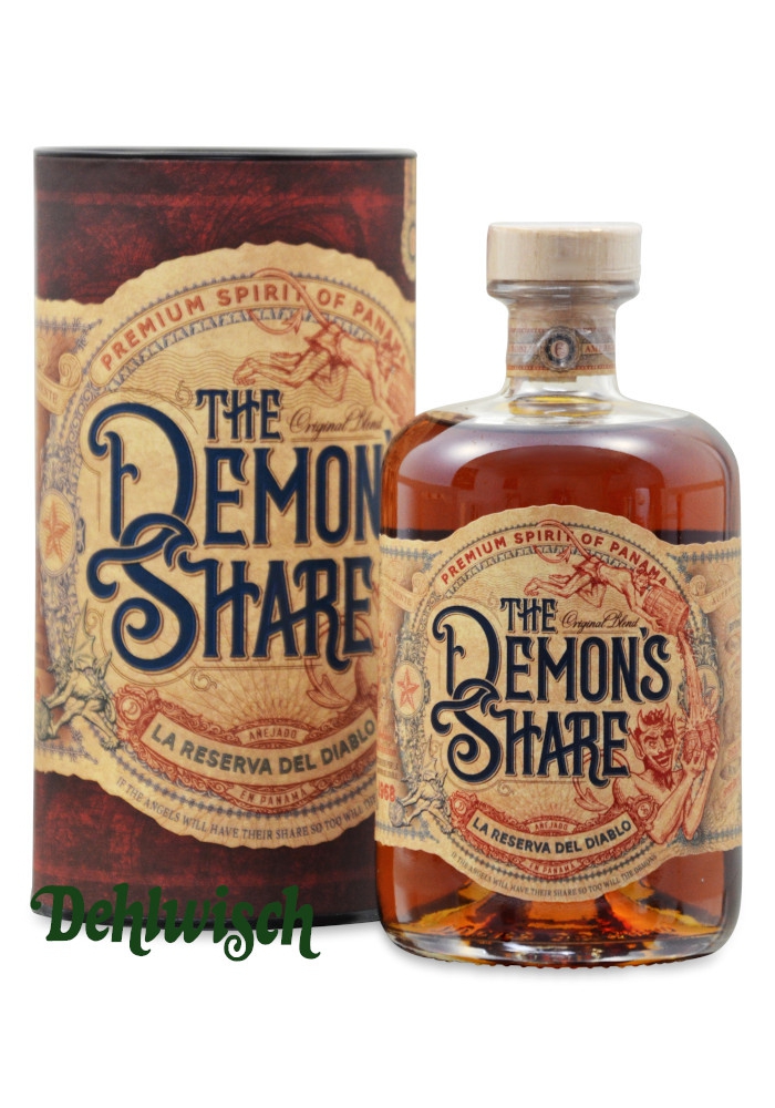 Demon's Share Rum Spirit Panama 6 yrs 40% 0,70l