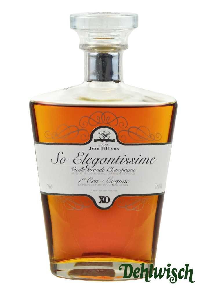 Fillioux Cognac Elegantissime in Karaffe 41% 0,70l