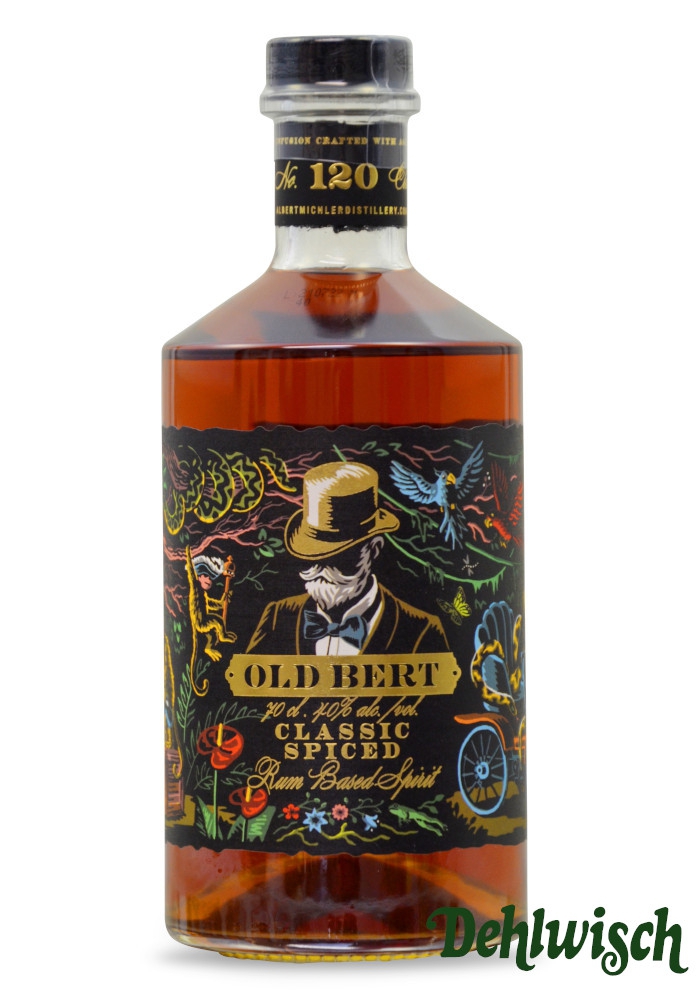 Michler's Old Bert Classic Spiced Rum 40% 0,70l