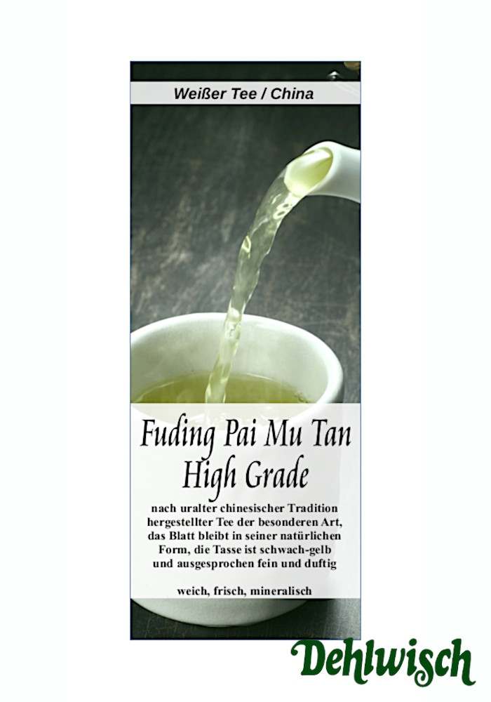 Fuding Pai Mu Tan High Grade - weißer Tee (China)