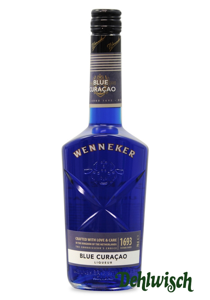 Wenneker Blue Curacao Liqueur 20% 0,70l
