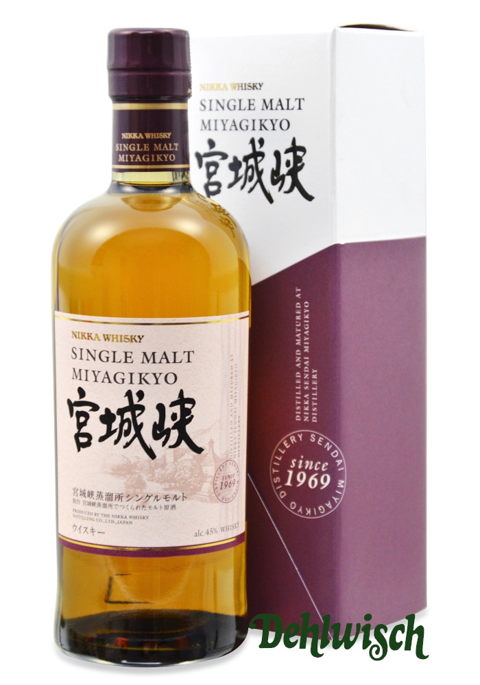 Nikka Miyagikyo Malt Whisky  45% 0,70l
