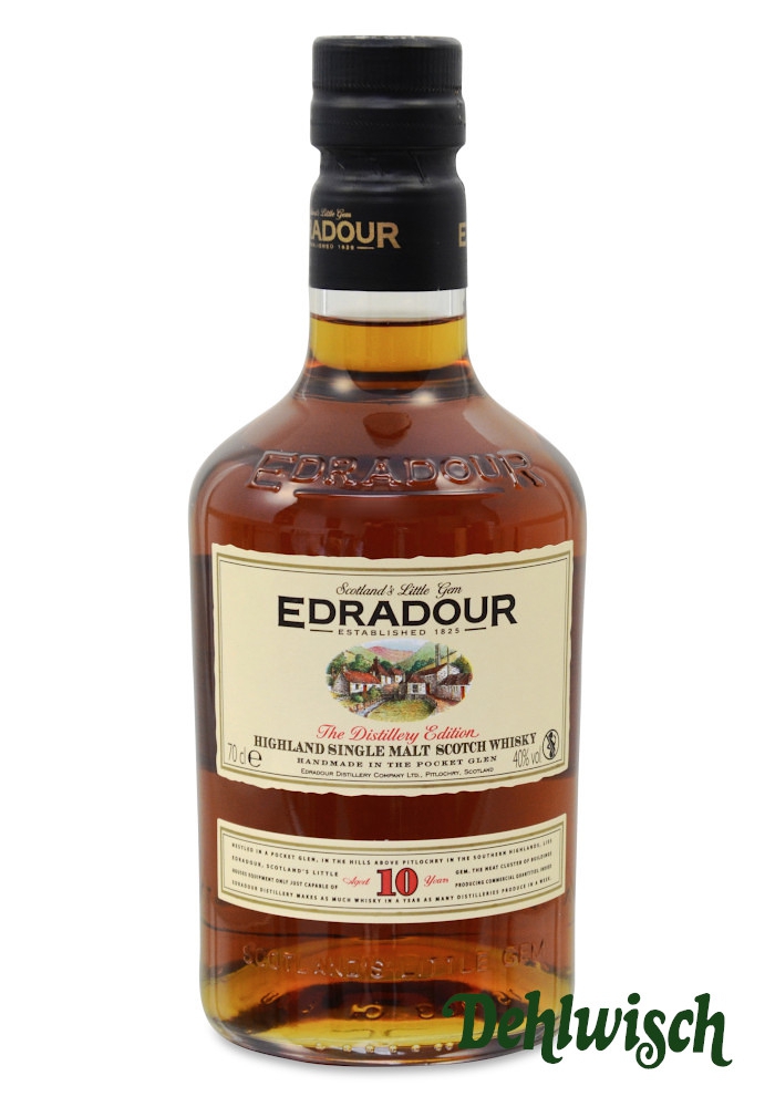 Edradour Highland Malt Whisky 10yrs 40% 0,70l