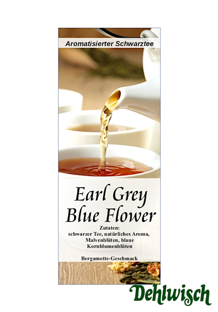 Earl Grey Blue Flower - aromatisierter Schwarztee